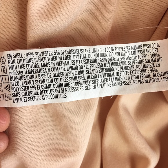 🛑Forever 21 Blush Pink Dress Size S - Picture 7 of 8